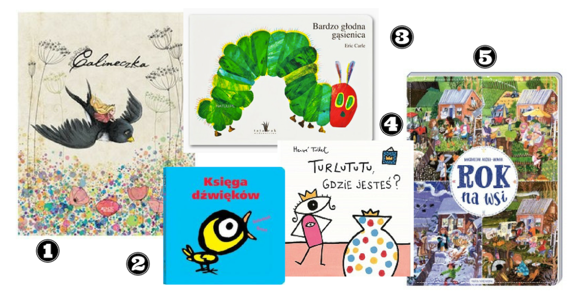 Эти пять книг - настоящие жемчужины на детском издательском рынке