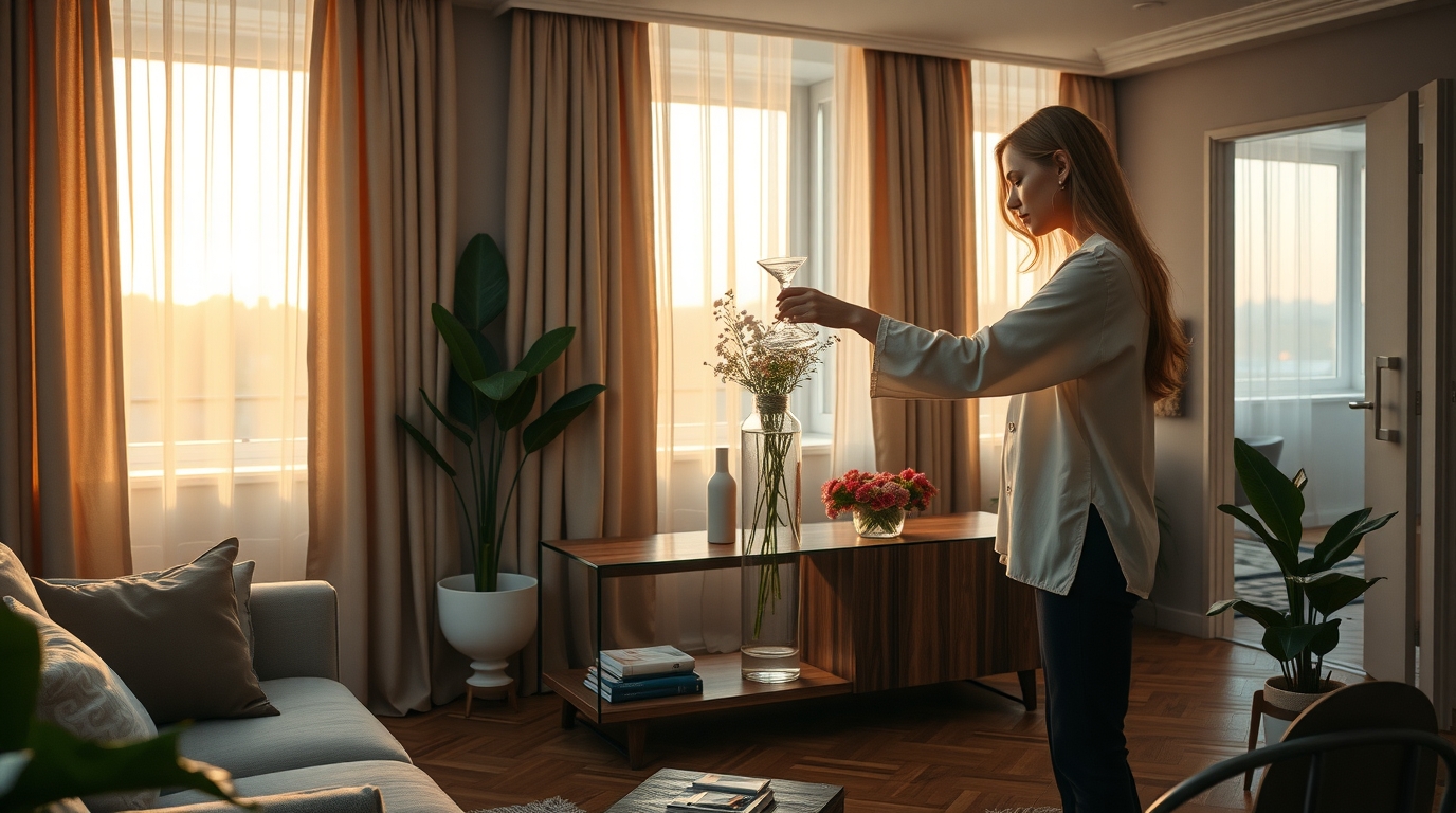 Стеклянные вазы